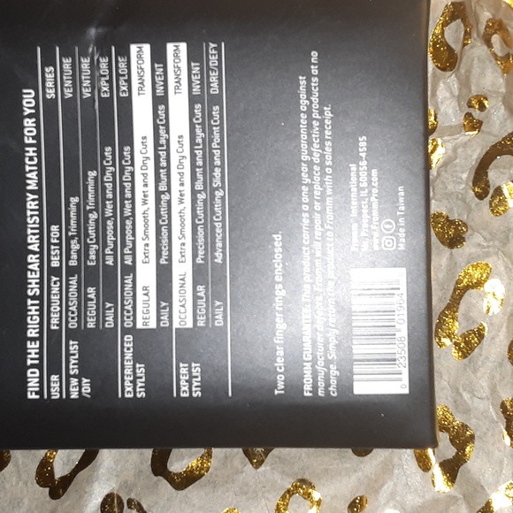 NEW TRANSFORM 5.75” HAIR CUTTING SHEAR | F1009 | FROMM - Picture 6 of 7